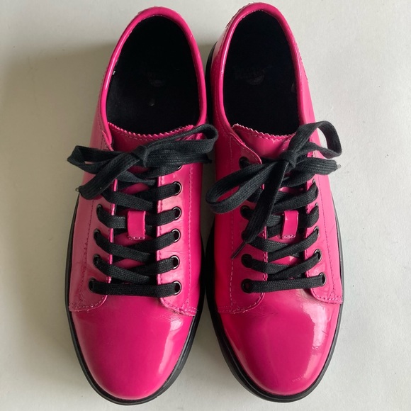 Dr. Martens Spin Pink Patent Leather Low Top Sneakers size 11 - Picture 6 of 16